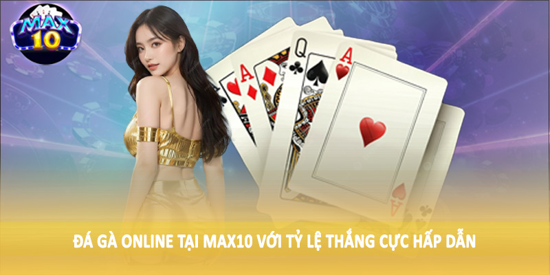 Đá gà online tại MAX10 với tỷ lệ thắng cực hấp dẫn