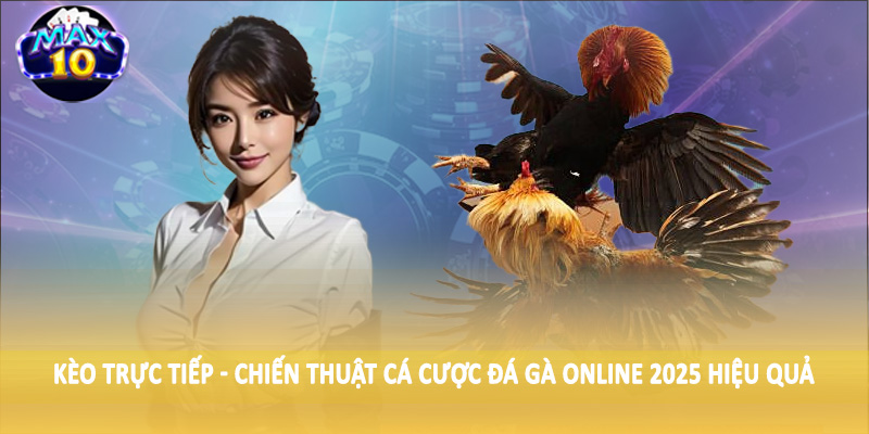 Kèo trực tiếp - Chiến thuật cá cược đá gà online 2025 hiệu quả